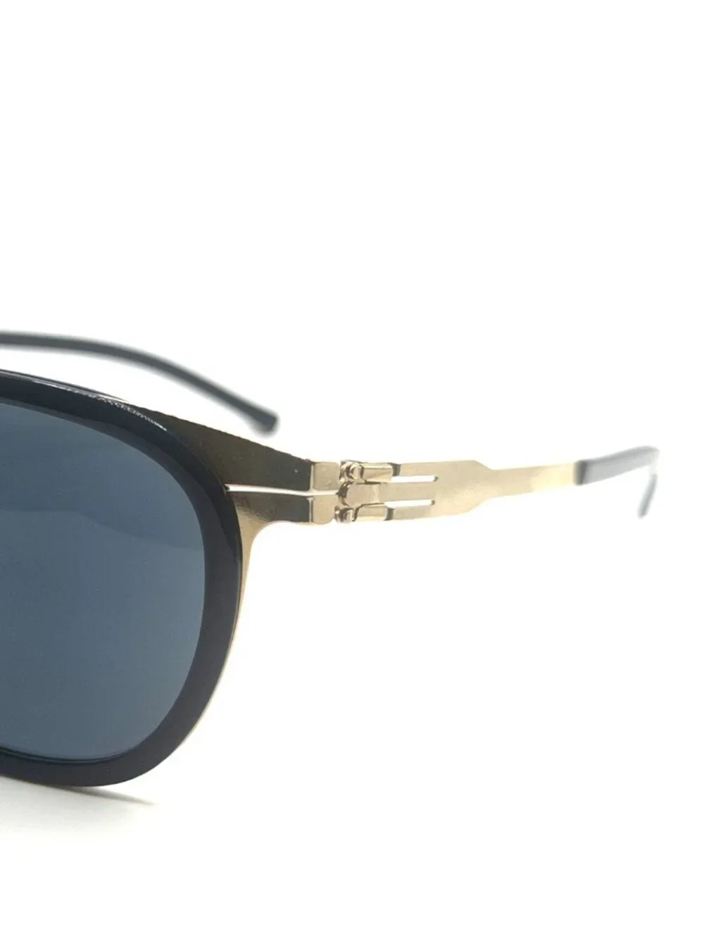 NEW IC! BERLIN RUMMELSBURG ROSE GOLD/BLUE UNISEX SUNGLASSES 50MM 23 145